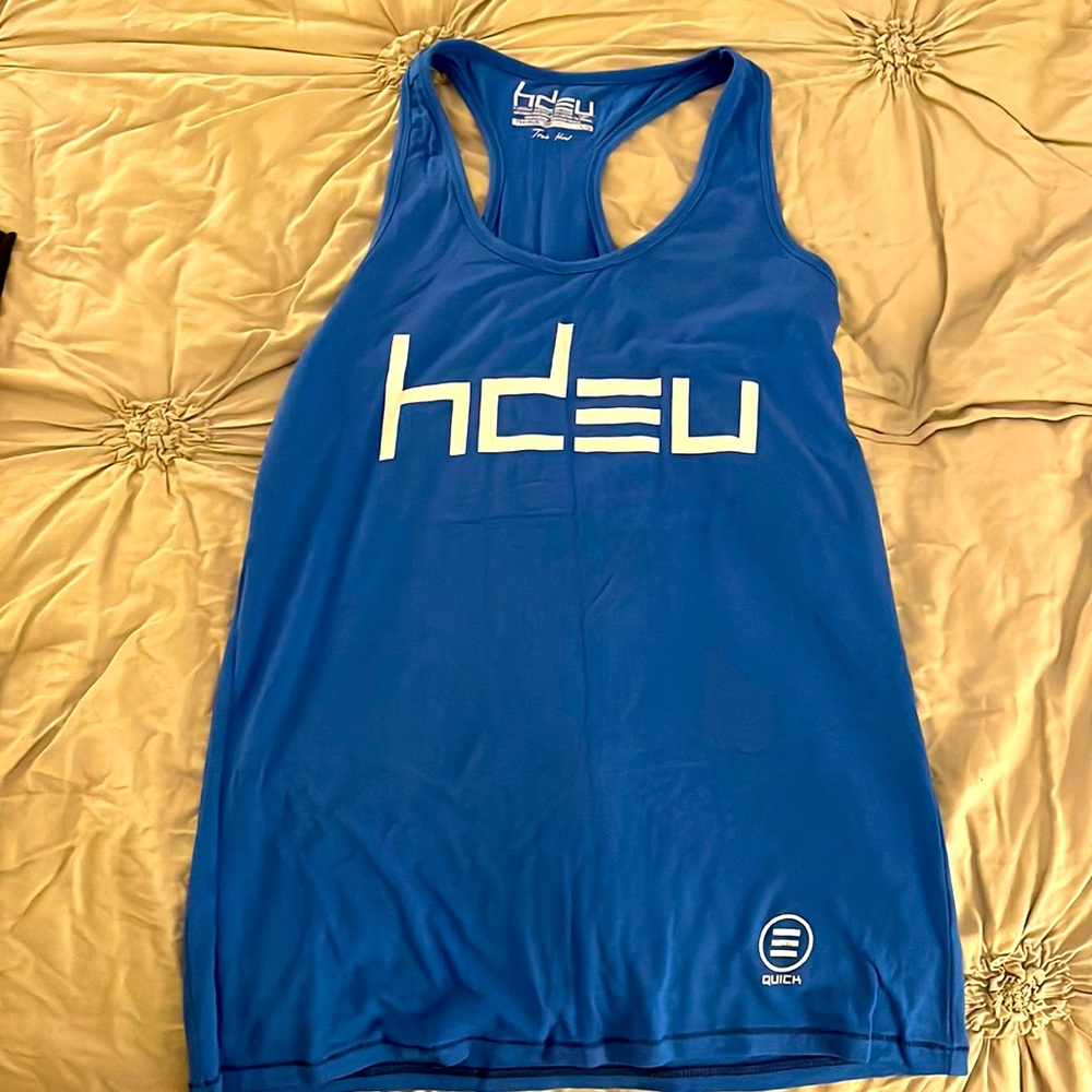 HEAD DOWN Eyes up Large tank top